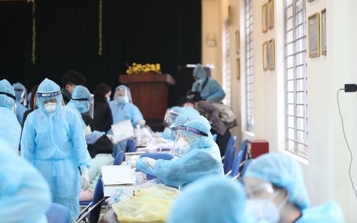 Hà Nội: Ghi nhận thêm 4 ca dương tính với SARS-CoV-2 tại ổ dịch ở Đông Anh