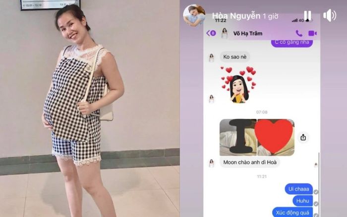 Võ Hạ Trâm khoe ảnh con gái mới sinh với Hòa Minzy, động thái muốn 'kết thông gia'?