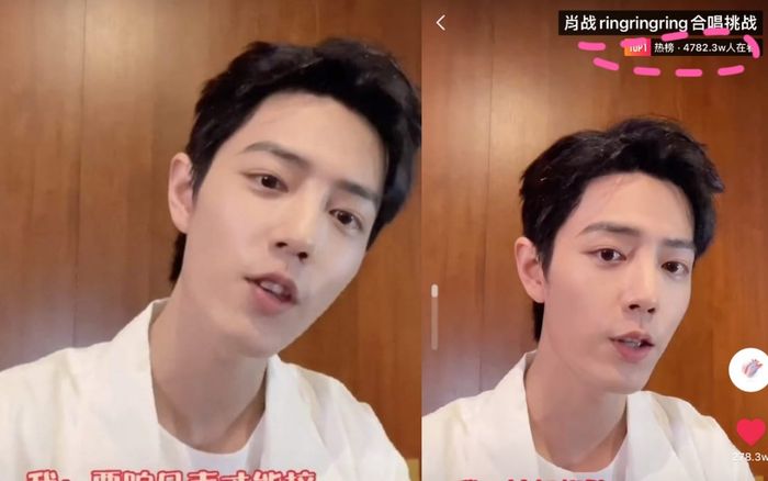 Chỉ cover một đoạn ngắn trên Tik Tok, Tiêu Chiến thu về lượt nghe khổng lồ, còn được 'chính chủ' để ý