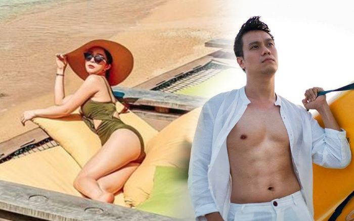 Quỳnh Nga đăng ảnh bikini khoe body mướt mắt nhưng thái độ của Việt Anh gây chú ý hơn