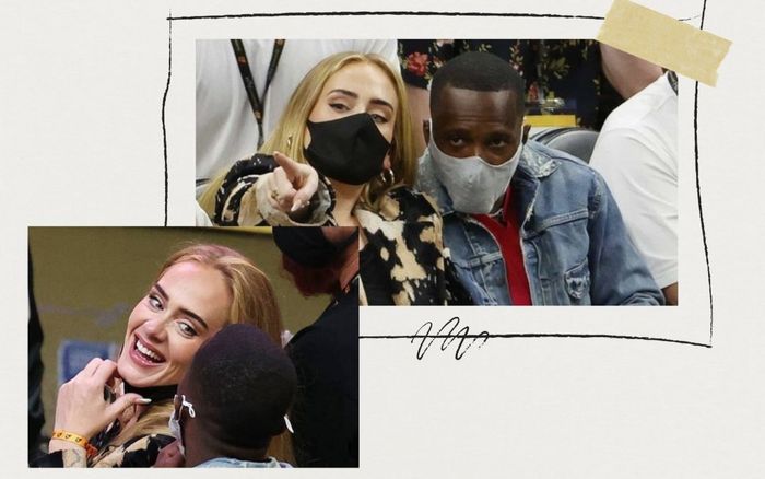 Adele công khai bạn trai, fan bắt gặp cả đôi tình tứ xem bóng rổ