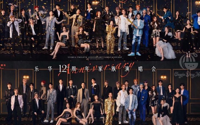 Ảnh thành lập YH Ent: Vương Nhất Bác lạnh lùng hay 'cứng đơ' khi đứng ở vị trí center?