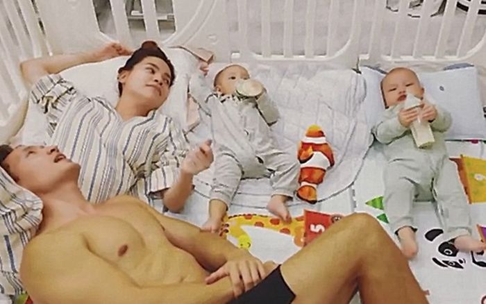 Kim Lý cứ yên tâm hát, đã có Hồ Ngọc Hà và hai nhóc tì Leon - Lisa mở fanclub cho ba rồi đây