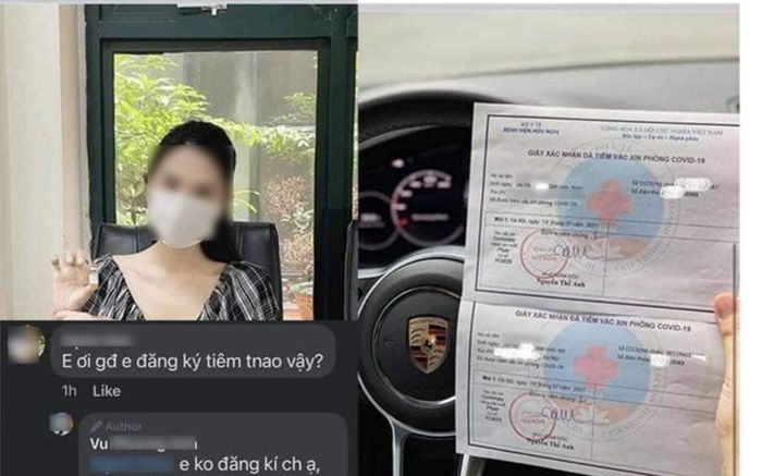 Vụ nhờ 'ông ngoại' được tiêm vaccine Covid-19 không cần đăng ký: Xác minh 'hoa khôi' đưa tin sai sự thật