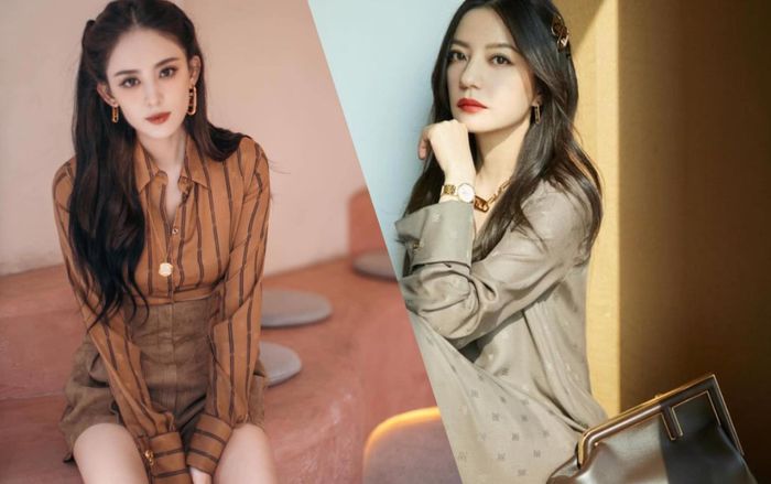 Triệu Vy ăn diện đơn giản visual kém xa đàn em Mỹ nhân Tân Cương tại show Fendi