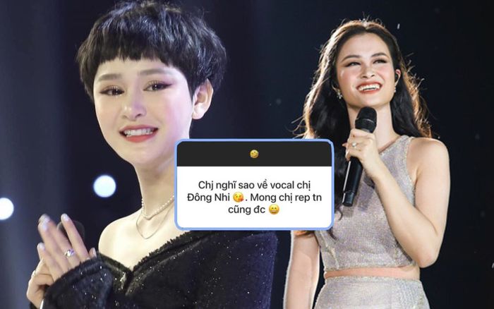 Được hỏi về giọng hát của Đông Nhi, Hiền Hồ lên tiếng: 'Không có ý kiến gì hết'