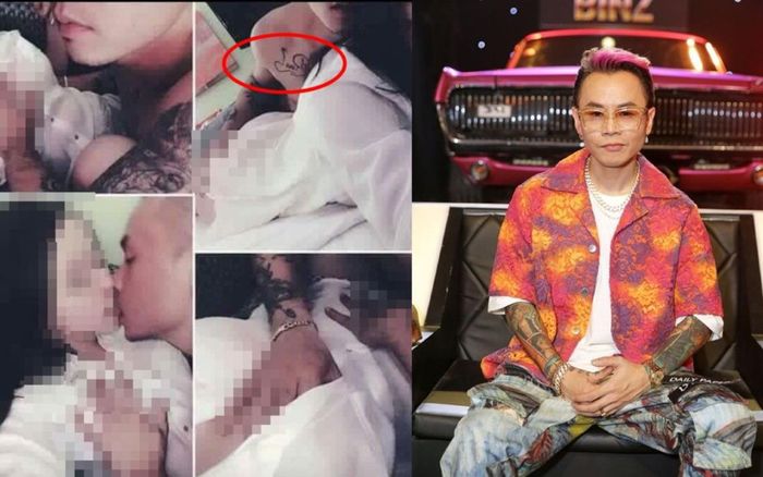 Rò rỉ ảnh 'giường chiếu' nghi ngờ là của rapper Binz, netizen soi hình xăm ở tay thấy 'quen quen'?