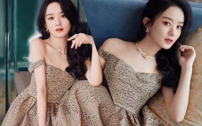 Triệu Lệ Dĩnh sang chảnh như quý cô thượng lưu tại triển lãm của nhà mốt Dior