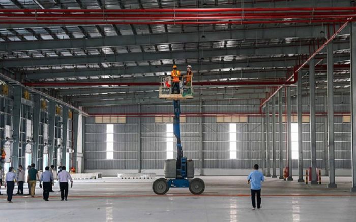 Nhà xưởng 30.000m2 ở Bình Dương được trưng dụng làm bệnh viện dã chiến