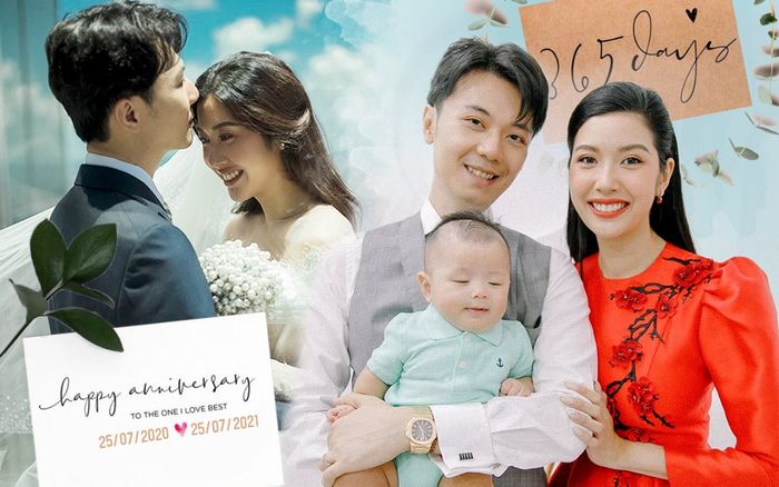 Kỉ niệm 1 năm ngày cưới Thúy Vân - Nhật Vũ: '365 ngày chỉ nhìn vào ánh mắt cũng hiểu được ý nhau'