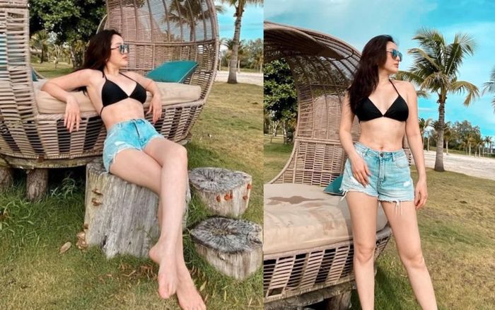 Giữa tin đồn mang thai, Bảo Thy đăng ảnh khoe body đẹp 'ngộp thở' nhưng sao cứ thấy kỳ kỳ