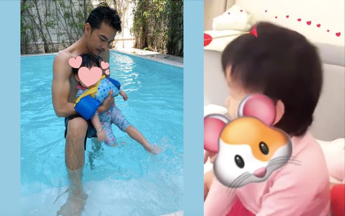 Đăng clip tỏ nỗi nhớ con gái, Quách Ngọc Ngoan để lộ gương mặt 'tiểu công chúa' khiến dân tình xuýt xoa