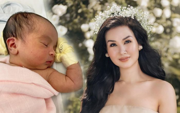 Võ Hạ Trâm khoe ảnh rõ mặt của con gái lai Ấn Độ, mỹ nhân tương lai là đây