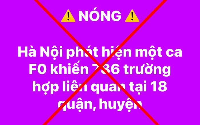 Huyện Chương Mỹ khẳng định thông tin 786 người liên quan ca F0 là suy diễn, sai sự thật