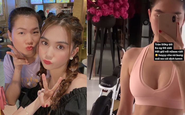 'Vòng eo 56' của Ngọc Trinh đã bị 'phá hỏng' bởi Thúy Kiều?