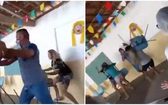 Đi tiêm vắc xin Covid-19 thì bắt quả tang chồng ngoại tình, 'chính thất' bị 'tiểu tam' dùng ghế đánh trả