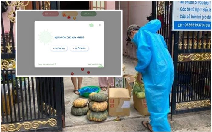 TP.HCM có bản đồ cứu trợ giúp bà con nhận nhu yếu phẩm miễn phí