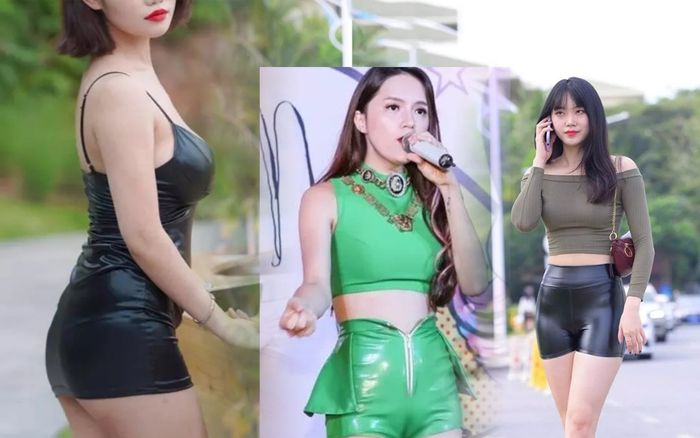 Xốn mắt với style bóng nhẫy như bôi mỡ của các cô gái trên phố, sao Việt cũng mắc lỗi