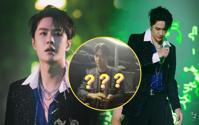 Hậu trường chưa kể tại YH Concert: Vương Nhất Bác nấp sau 'cánh gà' để làm... ảo thuật!