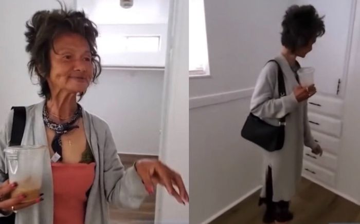 Kim Ngân ăn mặc sành điệu, được em họ dẫn đi mua nhà mới