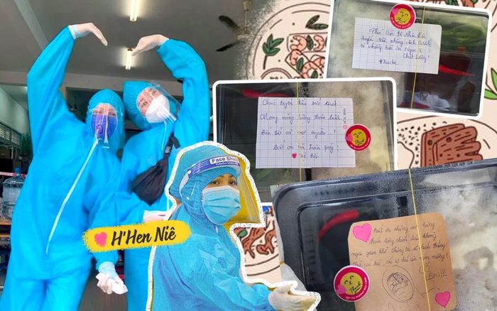 Hoa hậu H'Hen Niê chuẩn bị những hộp cơm đầy ắp tình cảm cho tuyến đầu chống dịch Covid-19