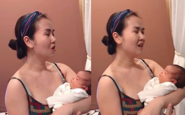 Võ Hạ Trâm lộ vóc dáng sau 3 tuần sinh con gái đầu lòng