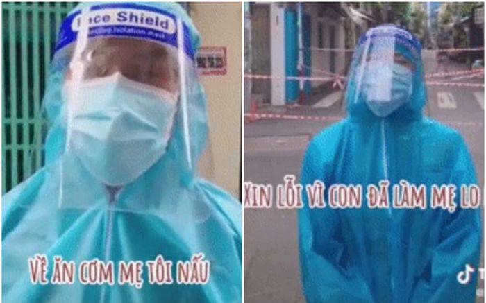 Tình nguyện viên chia sẻ ước muốn sau khi hết dịch gây xúc động: 'Tôi sẽ đi về nhà, ăn cơm mẹ nấu'
