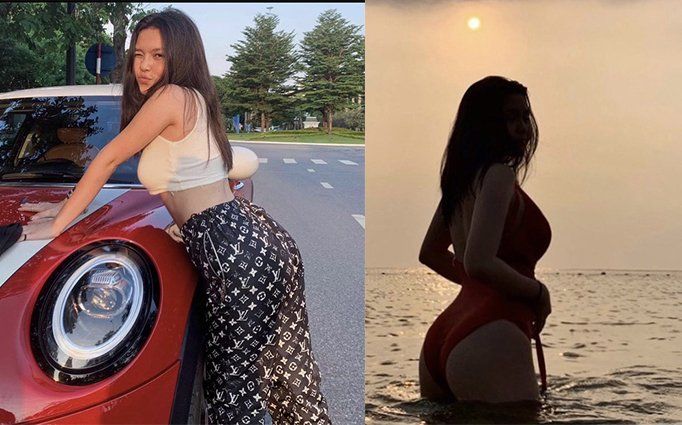 Con gái Phượng Chanel tạo dáng bên 'xế hộp' sang trọng chuẩn thần thái rich kid