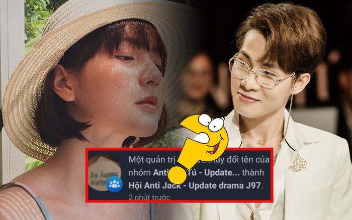 Góc 'quay xe cực mạnh': Group anti-fan Hải Tú đổi tên, chuyển hướng tấn công Jack