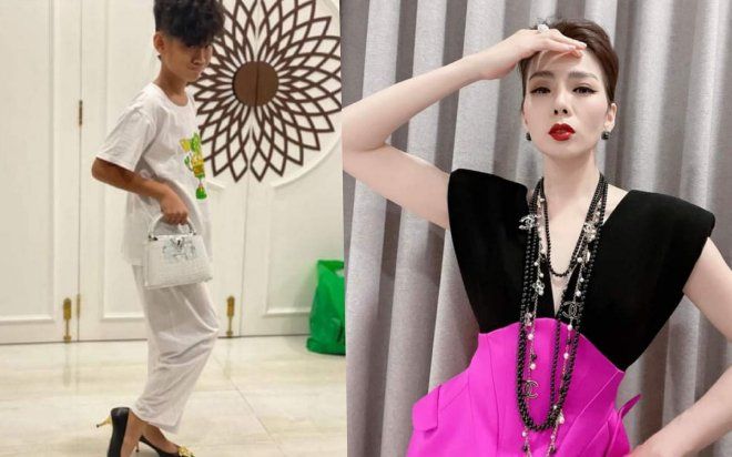 'Sống ảo' sương sương như quý tử nhà Lệ Quyên, 'nhẹ nhàng' cầm trên tay cả tỷ bạc của mẹ