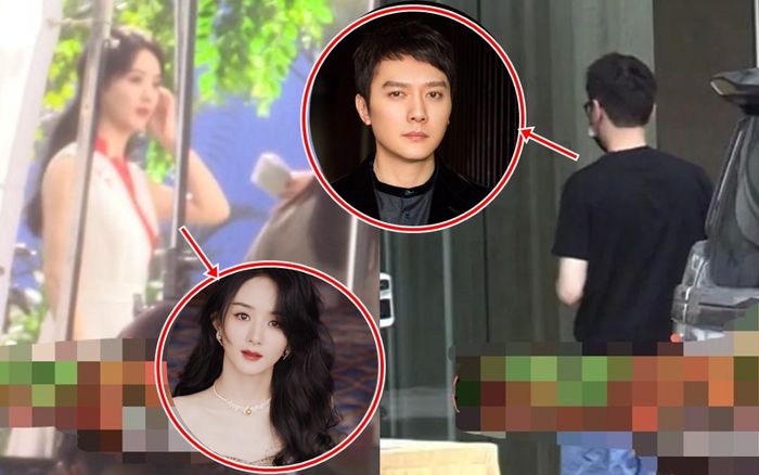 Triệu Lệ Dĩnh tranh thủ về nhà chồng cũ thăm con khi đi Thượng Hải, Phùng Thiệu Phong cũng vội có mặt