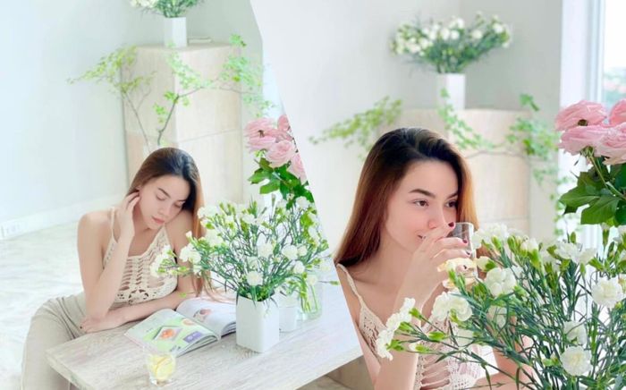 Hồ Ngọc Hà mặc áo lưới xuyên thấu vô tình lộ cả miếng dán ngực silicon