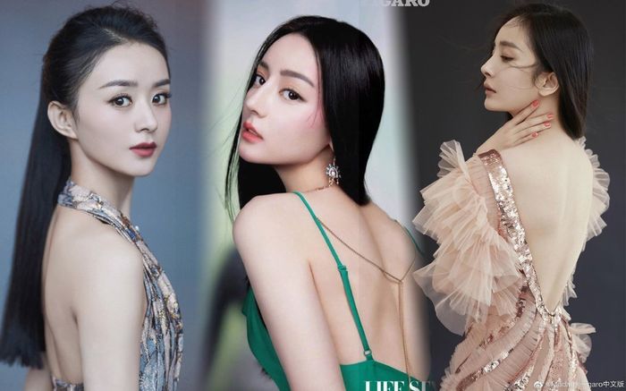 Triệu Lệ Dĩnh, Địch Lệ Nhiệt Ba và loạt mỹ nhân Hoa ngữ đọ lưng trần gợi cảm: Ai là người cuốn hút nhất?