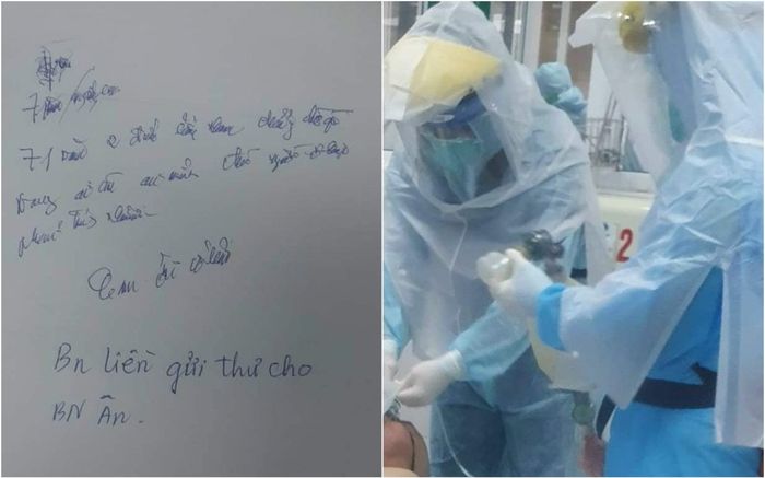 Xúc động trước bức thư ở phòng cấp cứu: 'Nếu thiếu máy thở, tôi xin nhường máy thở cho ông ấy!'