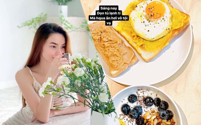 Hồ Ngọc Hà - Tóc Tiên vét tủ lạnh chế ra món ăn trông rất gì và này nọ