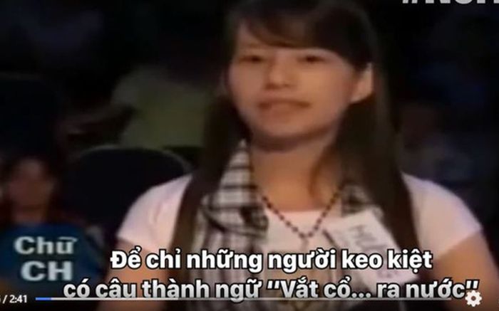 Cô gái nói sai một câu thành ngữ trên sóng truyền hình, khán giả vẫn nhớ như in dù đã 10 năm trôi qua