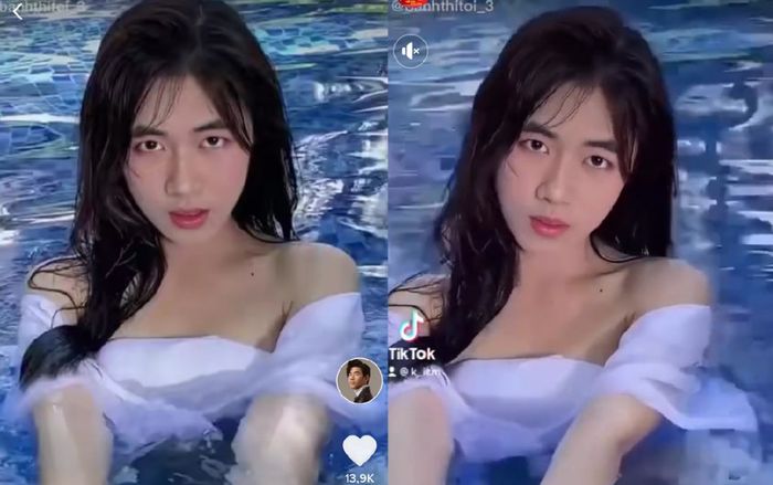 Giữa thị phi Vbiz, K-ICM bất ngờ 'đổi giới tính', khoe thân hình đầy gợi cảm bên bể bơi