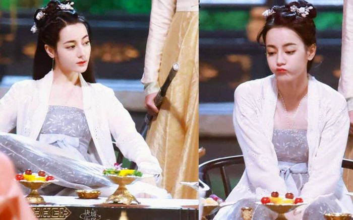 Cung Tuấn đã làm gì nên tội mà Nhiệt Ba 'chu môi trề má' ở hậu trường 'An lạc truyện' thế này?