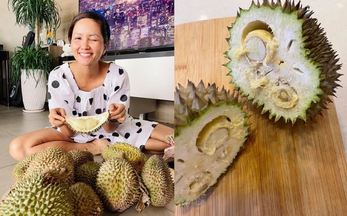 Xem H'Hen Niê bổ sầu riêng mà cư dân mạng 'cười ra nước mắt': Bổ kiểu này thì làm sao làm dâu được đây!