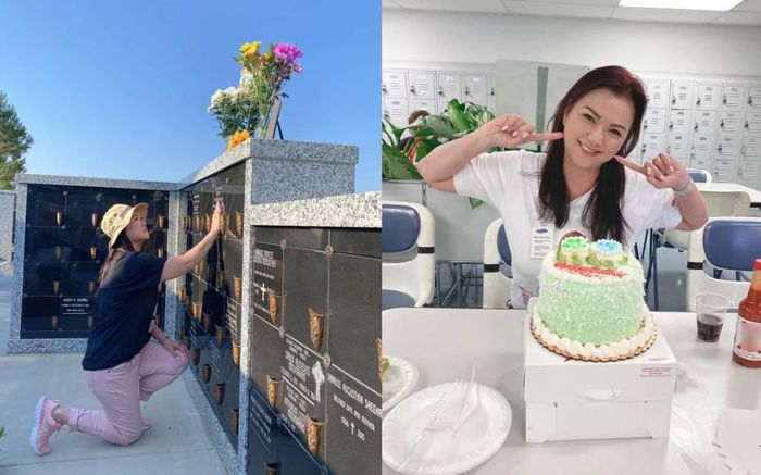 Bà xã cố NS Chí Tài đón tuổi mới với loạt khoảnh khắc khiến khán giả vừa mừng vừa thương