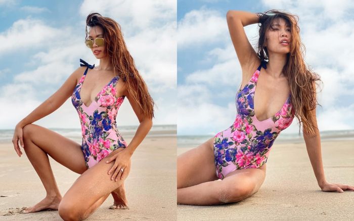 Trốn dịch ở Hồ Tràm, Hà Anh liên tục mặc áo tắm khoe body cực phẩm đãi mắt fan