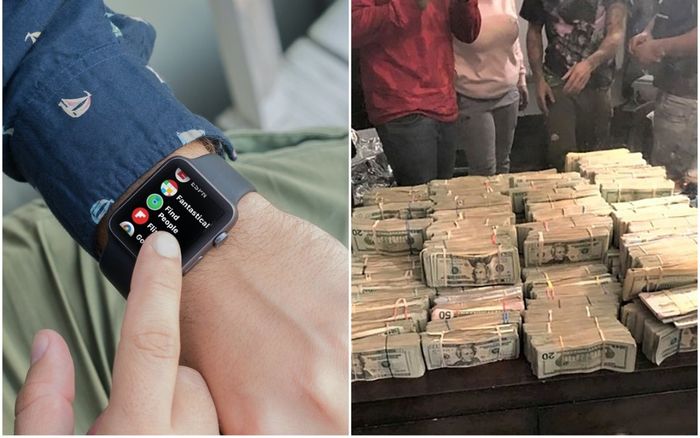 Băng cướp dùng Apple Watch theo dõi, 'cuỗm' 500.000 USD của tay buôn ma túy