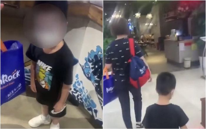 Cô gái đang thay đồ trong toilet bỗng có cậu bé xông vào, câu nói của người mẹ khiến dân mạng tranh cãi