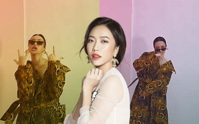 Trước ngày vướng tin đồn sinh nở, Diệu Nhi còn bắt trend Tik Tok quẩy 'tới bến' thế này