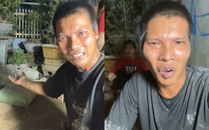 Phát hiện một gương mặt của ĐTVN xem Lộc Fuho 'hướng nghiệp', ngồi cả tiếng chỉ để học cách trộn vữa