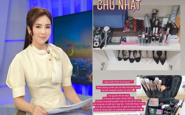 Nữ MC VTV tiết lộ bí quyết xinh lung linh khi lên sóng, sắm sửa loạt sản phẩm khiến hội chị em trầm trồ