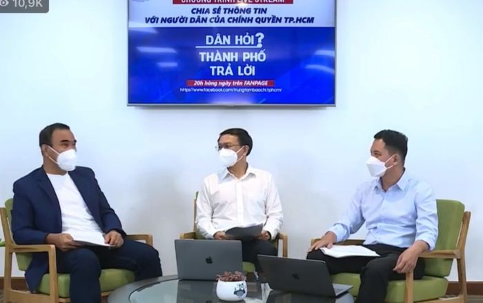 Livestream trực tiếp giải đáp thắc mắc, hỗ trợ người dân: 'Dân hỏi, Thành phố Hồ Chí Minh trả lời'