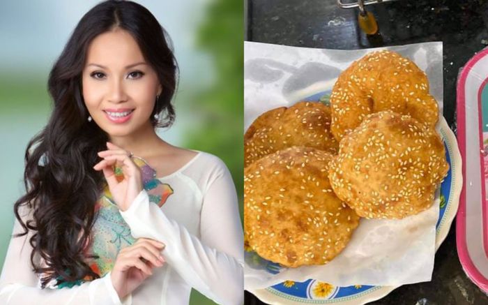 Cẩm Ly vào bếp làm bánh tiêu siêu ngon cho gia đình, ai dè bị chồng 'bóc mẽ'