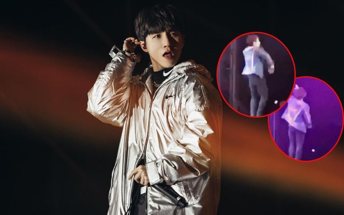 Hành động tử tế của Sơn Tùng khi bất ngờ bị ném vật lạ lên sân khấu lúc biểu diễn