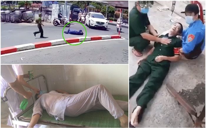 Xúc động những khoảnh khắc cán bộ trực chốt, y bác sĩ ngất xỉu vì làm việc liên tục đến kiệt sức